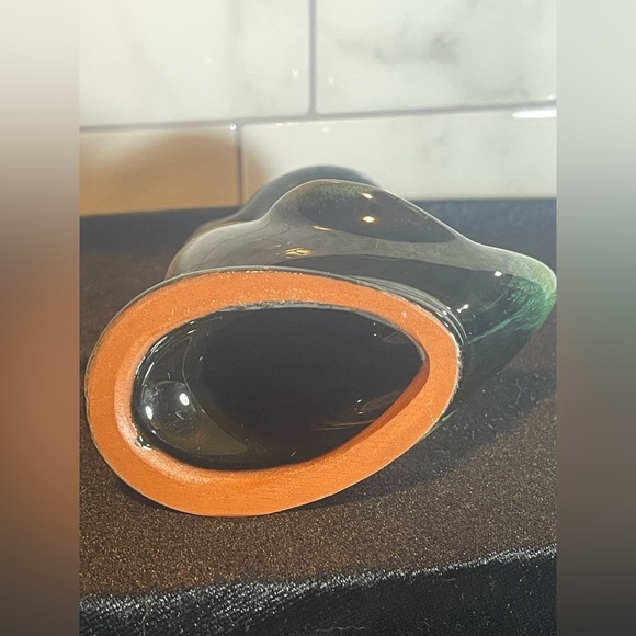 Vintage Blue Mountain Pottery Canada Duck Figurine Drip Glaze 5.25” “EXCELLENT” - Picture 4 of 9